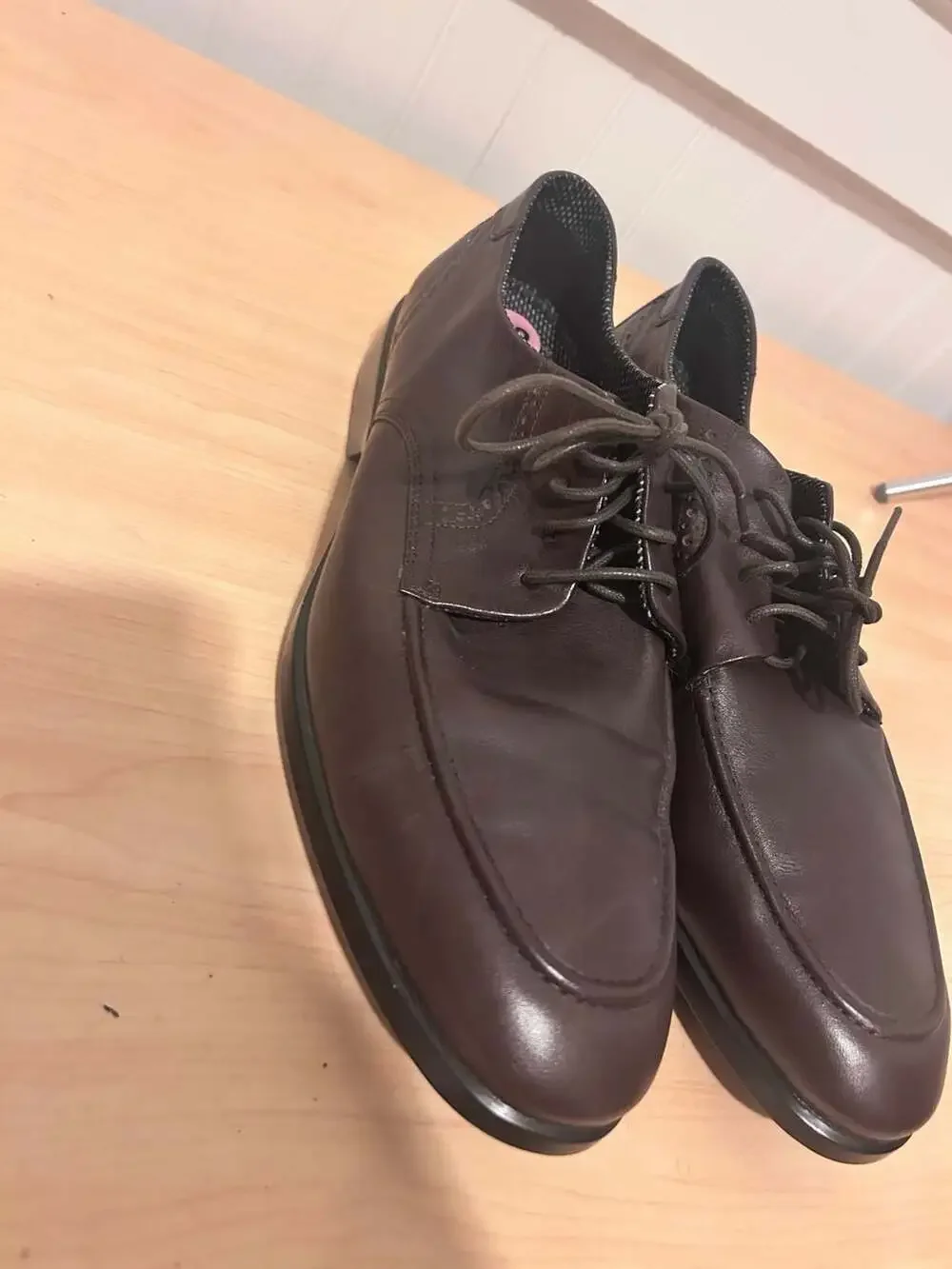 Rockport Adiprene Brown Leather Split Toe Oxford Dress Shoes
